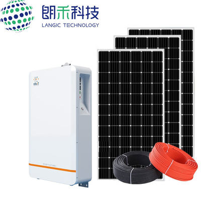 400 와트 가정용 태양광 발전 시스템/24Kwh 480Ah 38.23V 옥상 태양광 발전 시스템