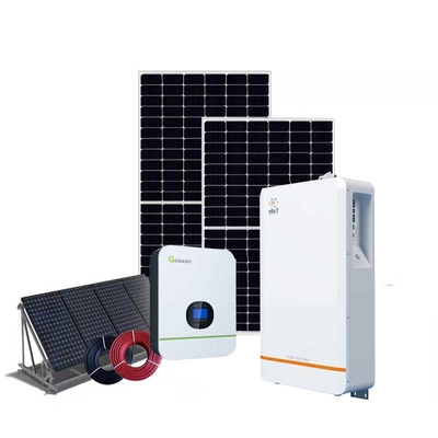 60VDC CATL 태양광 발전 시스템 Growatt 5000TL 400w 태양 전지 패널 PV 시스템