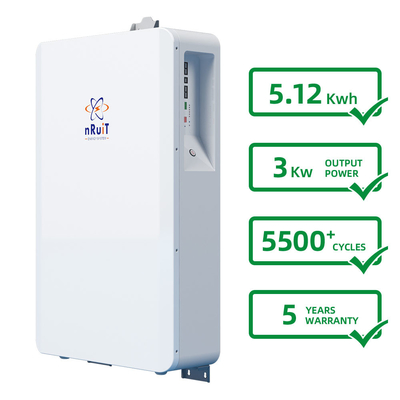 3000W 의회  전지 5 kw 리튬 이온 전지 DOD 90% 6000 사이클