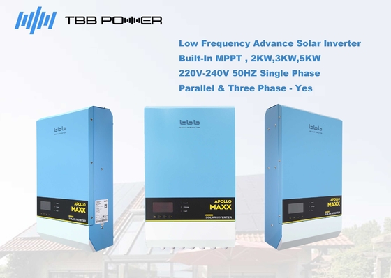 TBB 순수 사인파 저주파 MPPT 태양이 하이브리드이 인버터 60A 48v 2 kw