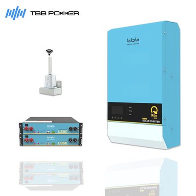 TBB RIIO 시리즈 오프 그리드 전원은 하이브리드 인버터 24V 48V 2KW 3KW 4KW 5KW 6KW를 고발합니다