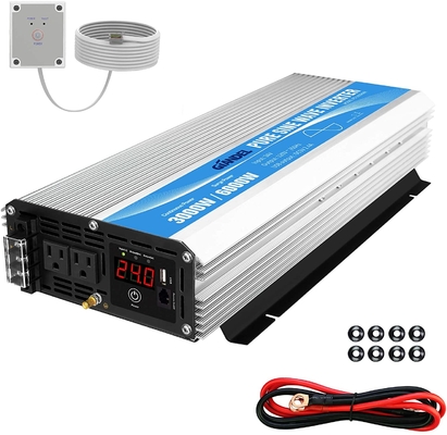 DC24V 순수 사인파 하이브리드 태양 인버터 3000W MSDS UN38.3