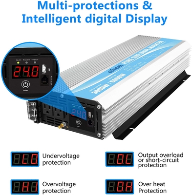 DC24V 순수 사인파 하이브리드 태양 인버터 3000W MSDS UN38.3