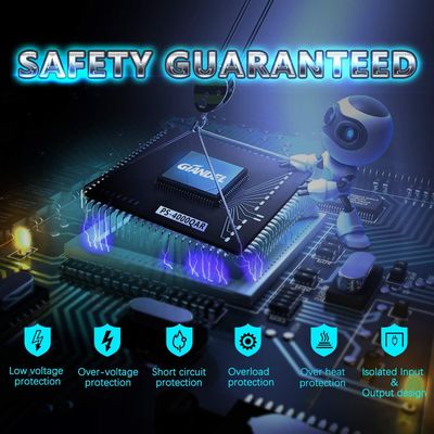 4 AC 코드 구멍과 잔델 4000W 24V 순수 사인파 인버터 1.5Amps