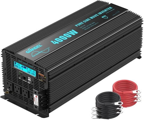 DC24V 하이브리드 태양 인버터 잔델 4000W 과중한 업무 순수 사인파 역변환 장치