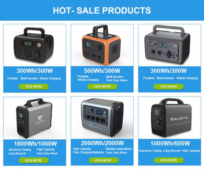 미니 300W 리튬 캠핑 배터리 팩 220V Lifepo4 리튬 배터리 0